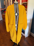 Duster Cardigan – Handmade Crochet Long Sweater