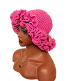 Pink Bubblicious Ruffle Hat