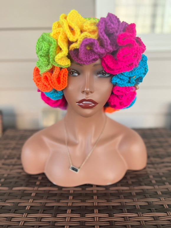 Kaleidoscope Ruffle Hat