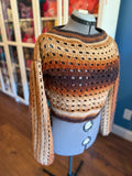Harvest Haze Crochet Pullover