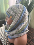 Soft Stripes Scarf Set