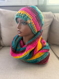 Charming Hooded Cowl and Hat Set