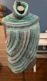Spearmint crossbody scarf