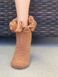 Crochet Ruffle socks