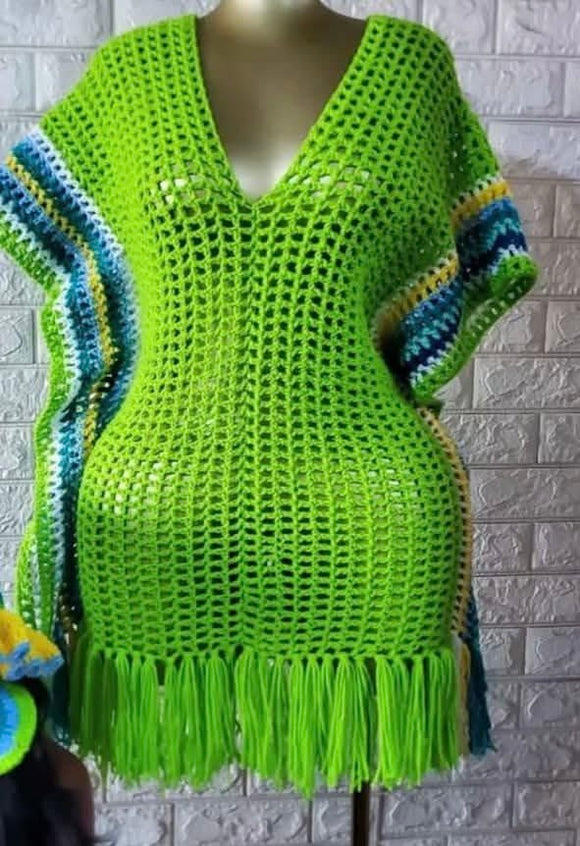 Island Breeze Crochet Dress