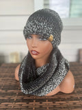 Winter Twilight Cowl and Hat