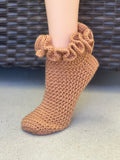 Crochet Ruffle socks