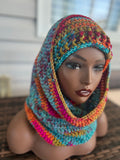 Prism bliss Hat and Cowl Set