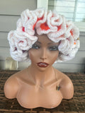 Blossom ruffle hat