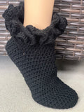 Crochet Ruffle socks