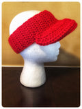 Sun visor-Ponytail hat