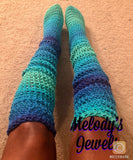 Crochet boot socks/leg warmers