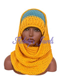Hooded cowl and hat