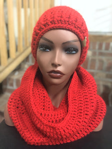 Red Scarf set