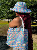 Sun hat and tote
