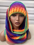 Rainbow scarf set