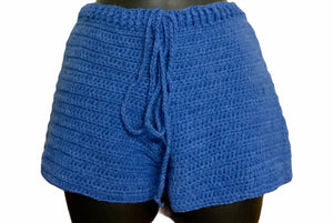 Crochet halter and shorts